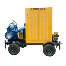 Chw Diesel Engine Big Flow Irrigation Mobile Working Water Pump